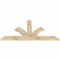 Ekena Millwork Richland Rough Sawn Timber Gable Bracket, Douglas Fir, 72"W x 36"H x 2"D x 6"F, 12/12 Pitch GBW072X36X0206RIC00RDF - alternate 2